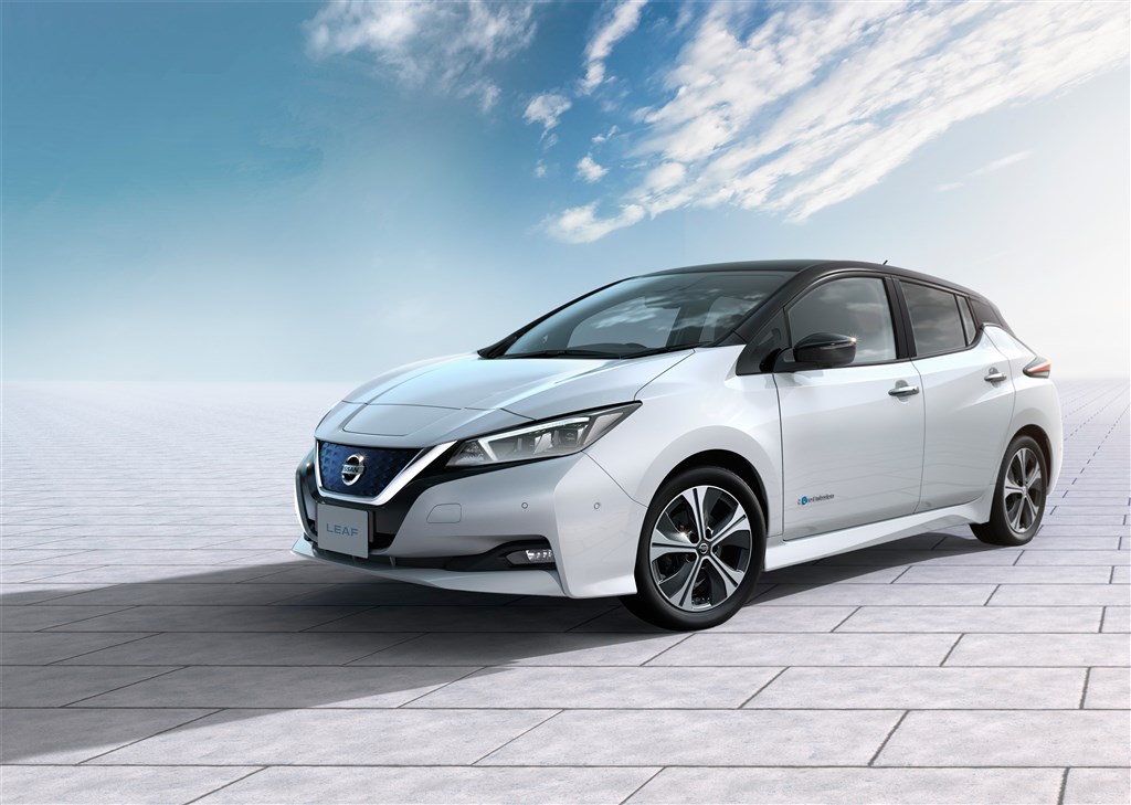 Motorsporten.dk Bil nyt Den nye Nissan LEAF får sin første